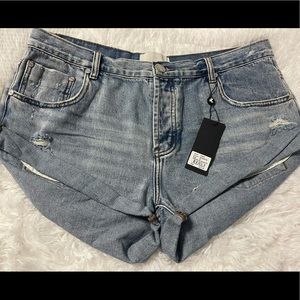 NWT One Teaspoon Hendricks Shorts